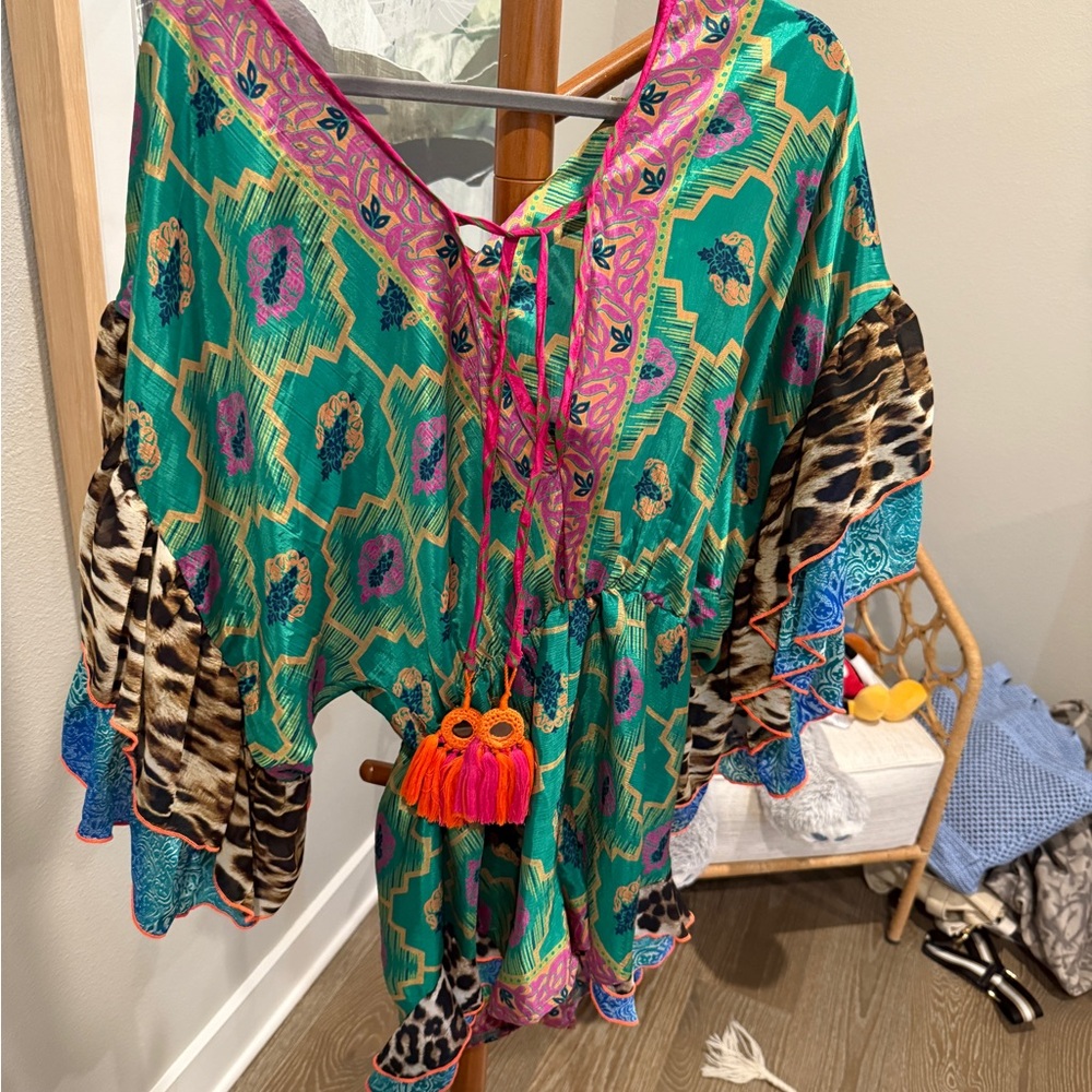 Vibrant Multicolor Women's Romper
